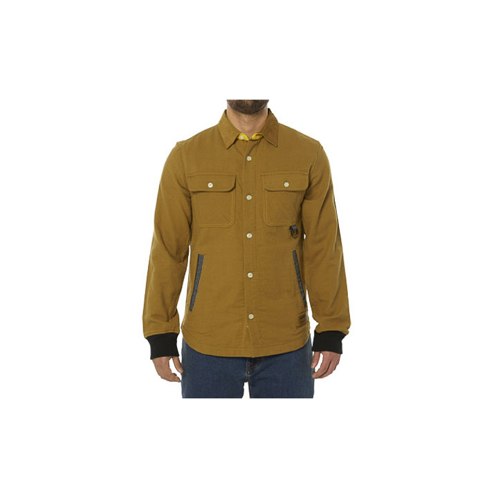 Caterpillar Work Shirt - Mens Jackets - Brown - NZ (068AEWNGV)